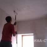 Окрашивание потолка