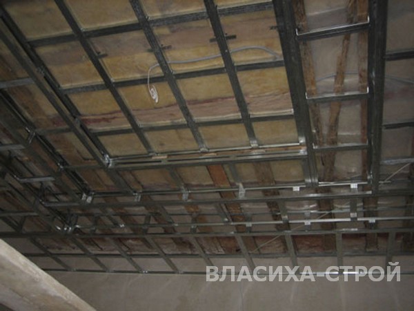 Ремонт потолка из гипсокартона: методы устранения дефектов